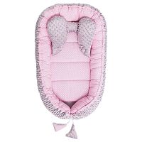 Hniezdočko pre bábätko Minky Sweet Baby Belisima ružové , 20C35282