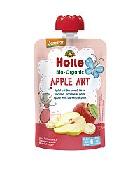 HOLLE Apple Ant Bio pyré jablko banán hruška 100 g