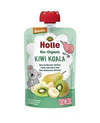 HOLLE Kiwi Koala Bio pyré hruška banán kiwi 8+ 6 x 100 g