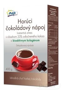 Horúci čokoládový nápoj s kolagénom 1×400 g, s bioaktívnym kolagénom