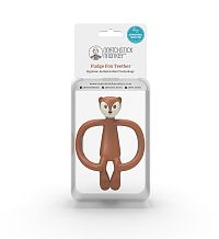 Hryzátko a zubná kefka - MATCHSTICK MONKEY LÍŠKA - Fudge Fox Teether 1×1 ks, hryzátko a zubná kefka
