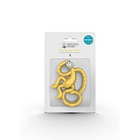 Hryzátko s antimikrobiálnym povrchom - MATCHSTICK MONKEY MINI MONKEY ŽLTÁ 1 kus