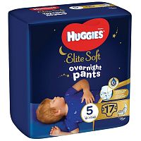 HUGGIES Elite Soft Pants OVN 5 17 ks 1×1 ks