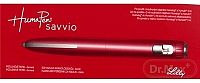 HumaPen Savvio, inzulínové pero 1×1 ks, červené, aplikátor inzulínu pre 3 ml náplne