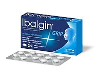 Ibalgin Grip pri chrípke a nachladnutí 1x24 ks