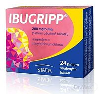 IBUGRIPP tbl flm (blis.PVC/PE/PVDC) 200 mg/5 mg 1x24 ks