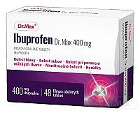 Ibuprofen Dr.Max 400 mg filmom obalené tablety tbl flm (blis.PVC/Al-nepriehľadný) 1x48 ks