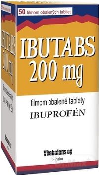 IBUTABS 200 mg 1×50 tbl, liek