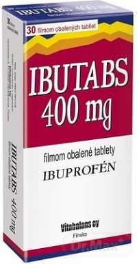 IBUTABS 400 mg tbl flm (blis.PVC/Al) 1x30 ks