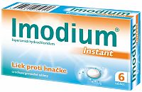Imodium Instant tbl oro 2 mg (blis.papier/PET/Al/PVC/PA) 1x6 ks