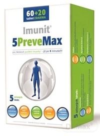 Imunit 5PreveMax tbl (s nukleotidami a betaglukanom) 60+20 (80 ks)
