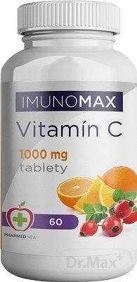 IMUNOMAX Vitamín C 1000 mg - Pharmed New tbl 1x60 ks