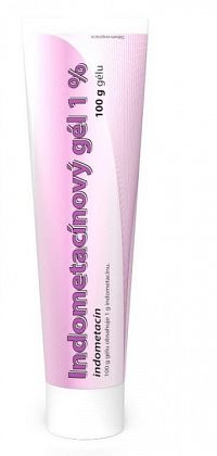 Indometacínový gél 1 % gel (tuba laminát.) 1x100 g