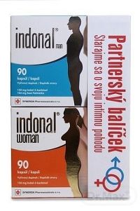 Indonal Partnerský balíček women + man cps (pre oboch partnerov) women 90 ks + man 90 ks, 1x1 set