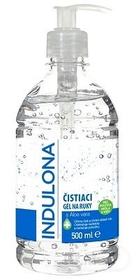 INDULONA Čistiaci gél na ruky 1x500 ml, čistiaci gél s Aloe vera