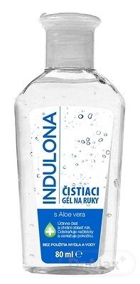 INDULONA Čistiaci gél na ruky 1x80 ml, čistiaci gél s Aloe vera