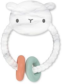 INGENUITY Hryzačka silikónová ovečka Soothing Sheppy™ 3m+