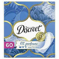 Intímky Discreet Priedušné Multiform bez parfumácie 1×60ks, vložky