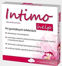 INTIMO HELP vaginálne tablety 1x14 ks