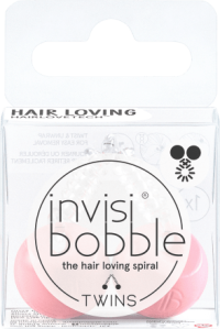 invisibobble TWINS Prima Ballerina (Hanging Pack) 1x1 ks, gumička do vlasov