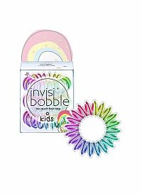 invisibobble® KIDS Magic Rainbow 1×3 ks, špirálové gumičky do vlasov