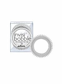 invisibobble® SLIM Chrome Sweet Chrome 1×3 ks, špirálová gumička do vlasov
