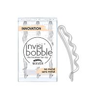 invisibobble® WAVER Crystal Clear 1×3 ks, sponky do vlasov