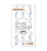 invisibobble® WAVER PLUS Crystal clear 1×3 ks, sponka do vlasov