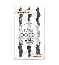 invisibobble® WAVER PLUS Pretty Dark 1×3 ks, sponky do vlasov