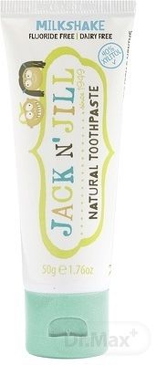 JACK N´JILL Prírodná zubná pasta pre deti Milkshake 1×50 g, zubná pasta pre deti