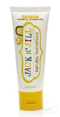 JACK N´JILL Prírodná zubná pasta pre deti príchuť BANÁN 1x50 g