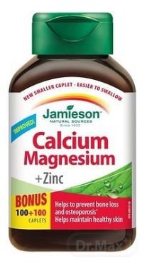 Jamieson Calcium Magnesium so Zinkom 200 tabliet