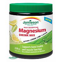 Jamieson Horčík Drink mix s prírodnou príchuťou citrón limetka 1×228 g, prášok