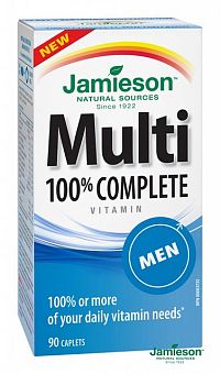 JAMIESON Multi COMPLETE pre mužov multivitamín pre mužov, 1x90 tbl.