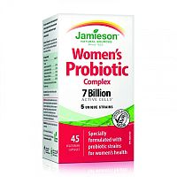 JAMIESON Probiotiká pre ženy 45 kapsúl - 7 miliárd - 5 kmeňov
