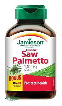Jamieson prostease saw palmetto 125 mg 60 tbl.