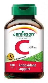 JAMIESON VITAMÍN C 500MG 100 tbl s postupným uvoľňovaním