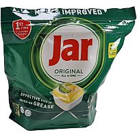 Jar Original All In One Kapsuly Do Umývačky Riadu Citrón, 26 Kapsúl 1×26ks, Kapsuly Do Umývačky Riadu