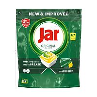 Jar Original All In One Kapsuly Do Umývačky Riadu Citrón, 67 Kapsúl 1×67ks, Kapsuly Do Umývačky Riadu