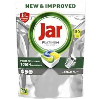 Jar Platinum All In One Kapsuly Do Umývačky Riadu Citrón, 50 Kapsúl 1×50 ks, Kapsuly Do Umývačky Riadu