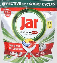 Jar Platinum Plus All In One Kapsuly Do Umývačky Riadu, Citrón, 29 Kapsúl 1×29ks, Kapsuly Do Umývačky Riadu