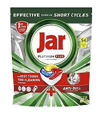 Jar Platinum Plus All In One Kapsuly Do Umývačky Riadu, Citrón, 54 Kapsúl 1×54ks, Kapsuly Do Umývačky Riadu