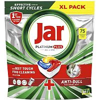 Jar Platinum Plus All In One Kapsuly Do Umývačky Riadu, Citrón, 75 Kapsúl 1×75, Kapsuly Do Umývačky Riadu