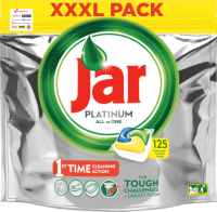 Jar tablety Platinum Lemon 1×125 ks, do umývačky