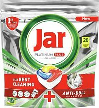 Jar Tablety Platinum PLUS 1×28 ks, tablety do umývačky riadu