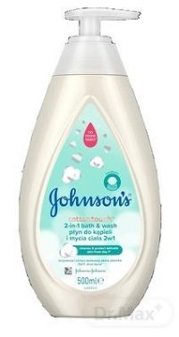 Johnson's Cottontouch kúpeľ a umývací gél 2v1 1x500 ml
