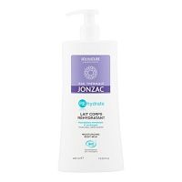 JONZAC Rehydrate Hydratačné TELOVÉ MLIEKO BIO s pumpičkou 1×400 ml