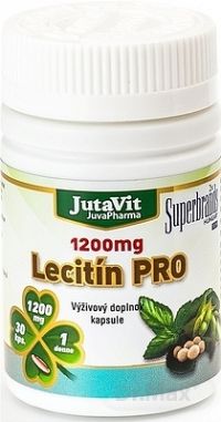 JutaVit Lecitín PRO 1200 1x30 cps, výživový doplnok