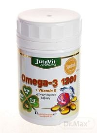 JutaVit Omega-3 1200 + vitamín E cps 1x100 ks