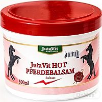JutaVit PFERDEBALSAM HOT 1x500 ml, konská masť hrejivá